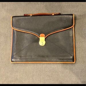 Dell’ga Laptop Bag Case Briefcase Attaché in EUC